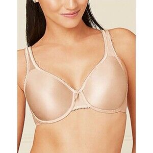 Wacoal 32G Bra Beige Basic Beauty Underwire Back Closure 855192 Full Coverage